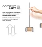 Paul Neuhaus Rika Lampa Wisząca Czarny/Smoky 2113-18