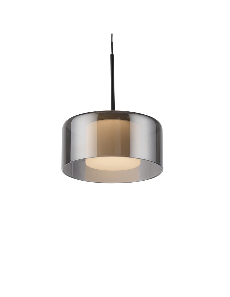 Paul Neuhaus Rika Lampa Wisząca Czarny/Smoky 2113-18