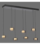 Paul Neuhaus Rika Lampa Wisząca Czarny/Smoky 2115-18