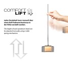 Paul Neuhaus Rika Lampa Wisząca Czarny/Smoky 2115-18