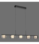 Paul Neuhaus Rika Lampa Wisząca Czarny/Smoky 2116-18