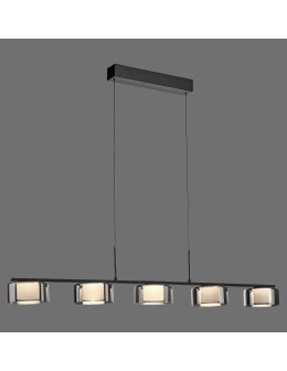 Paul Neuhaus Rika Lampa Wisząca Czarny/Smoky 2116-18