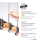 Paul Neuhaus Rika Lampa Wisząca Czarny/Smoky 2116-18