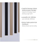 Paul Neuhaus Flute Lampa Wisząca Matowy Mosiądz/Czarny 2117-18