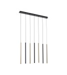 Paul Neuhaus Flute Lampa Wisząca Matowy Mosiądz/Czarny 2117-18