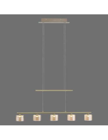 Paul Neuhaus Hydra Lampa Wisząca Matowy Mosiądz 2209-60