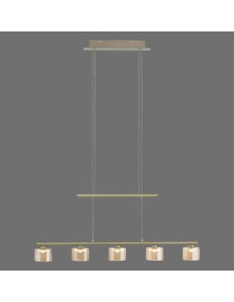 Paul Neuhaus Hydra Lampa Wisząca Matowy Mosiądz 2209-60
