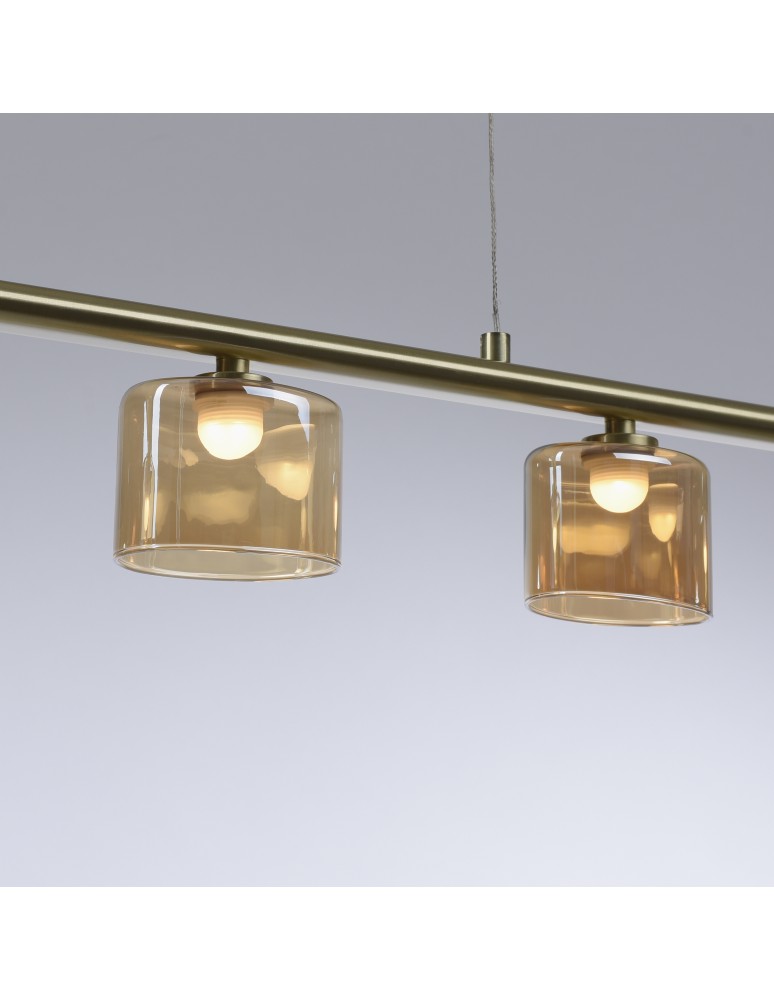 Paul Neuhaus Hydra Lampa Wisząca Matowy Mosiądz 2209-60