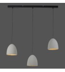 Paul Neuhaus Eton Lampa Wisząca Szary/Czarny 2233-22