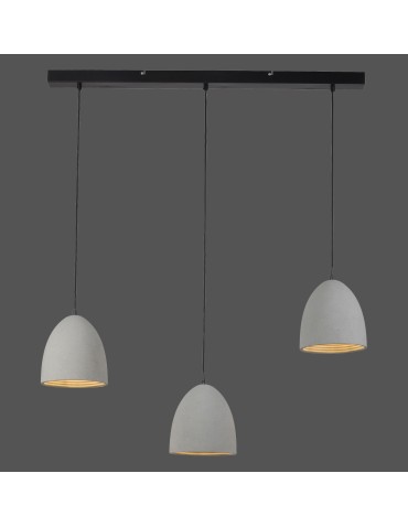 Paul Neuhaus Eton Lampa Wisząca Szary/Czarny 2233-22