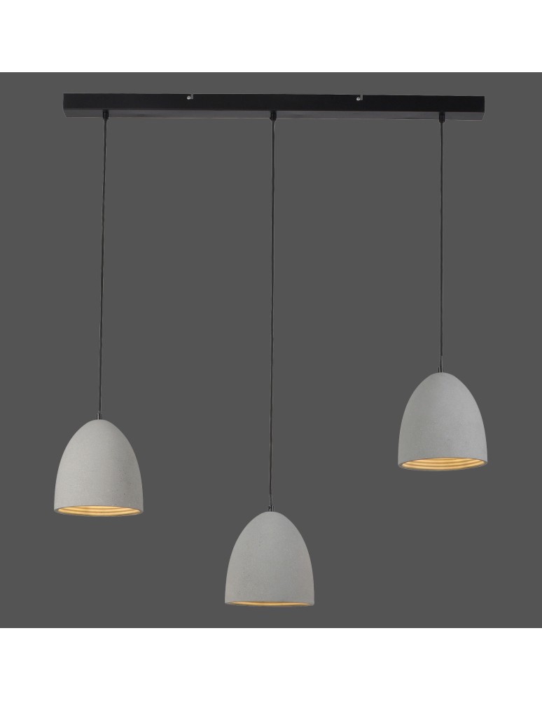 Paul Neuhaus Eton Lampa Wisząca Szary/Czarny 2233-22