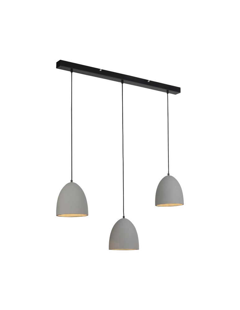 Paul Neuhaus Eton Lampa Wisząca Szary/Czarny 2233-22