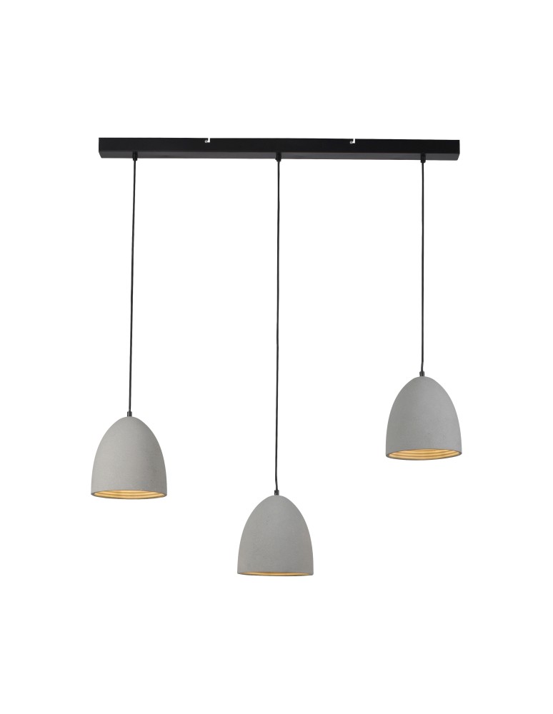 Paul Neuhaus Eton Lampa Wisząca Szary/Czarny 2233-22