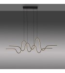 Paul Neuhaus Altitude Lampa Wisząca Czarny 2292-18