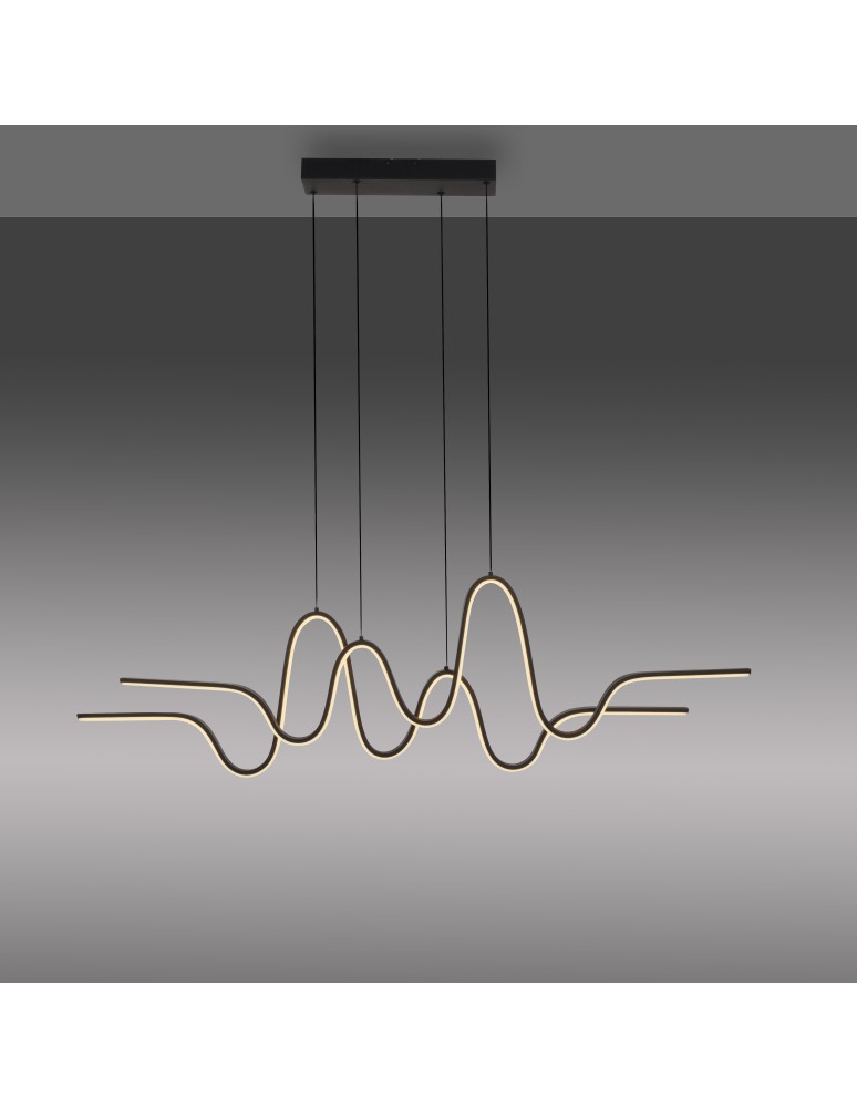 Paul Neuhaus Altitude Lampa Wisząca Czarny 2292-18