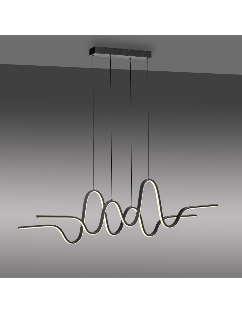 Paul Neuhaus Altitude Lampa Wisząca Czarny 2292-18