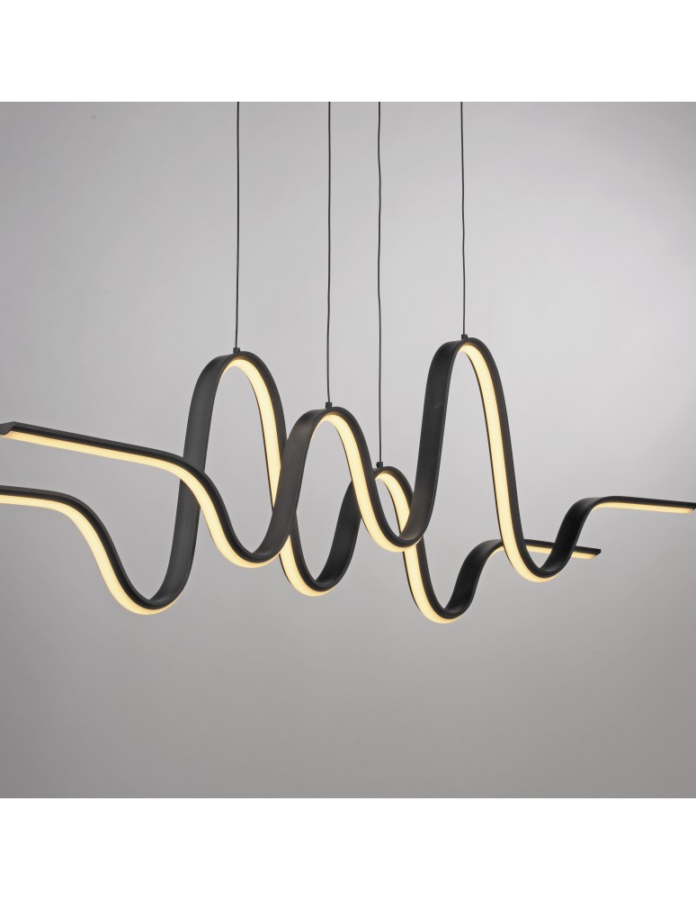 Paul Neuhaus Altitude Lampa Wisząca Czarny 2292-18