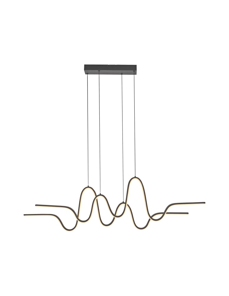 Paul Neuhaus Altitude Lampa Wisząca Czarny 2292-18