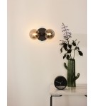 Wall lamps - Lucide TYCHO Wall lamp 2xG9 black black grey 45274/02/30 - product 4