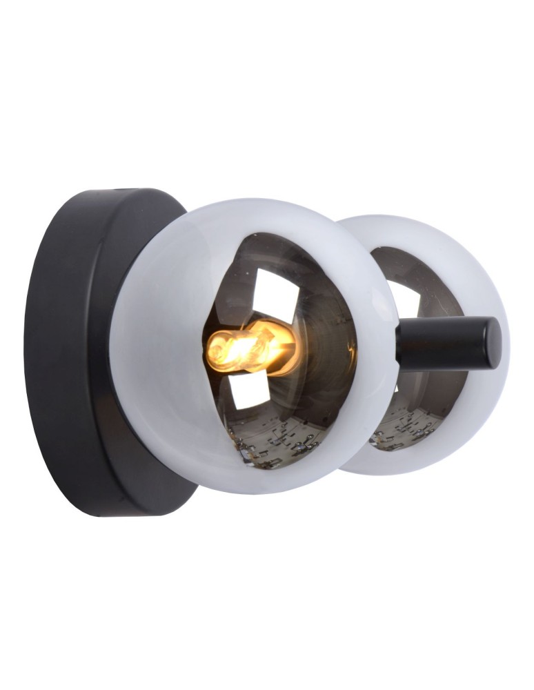 Wall lamps - Lucide TYCHO Wall lamp 2xG9 black black grey 45274/02/30 - product kolory-swiatla.pl 5