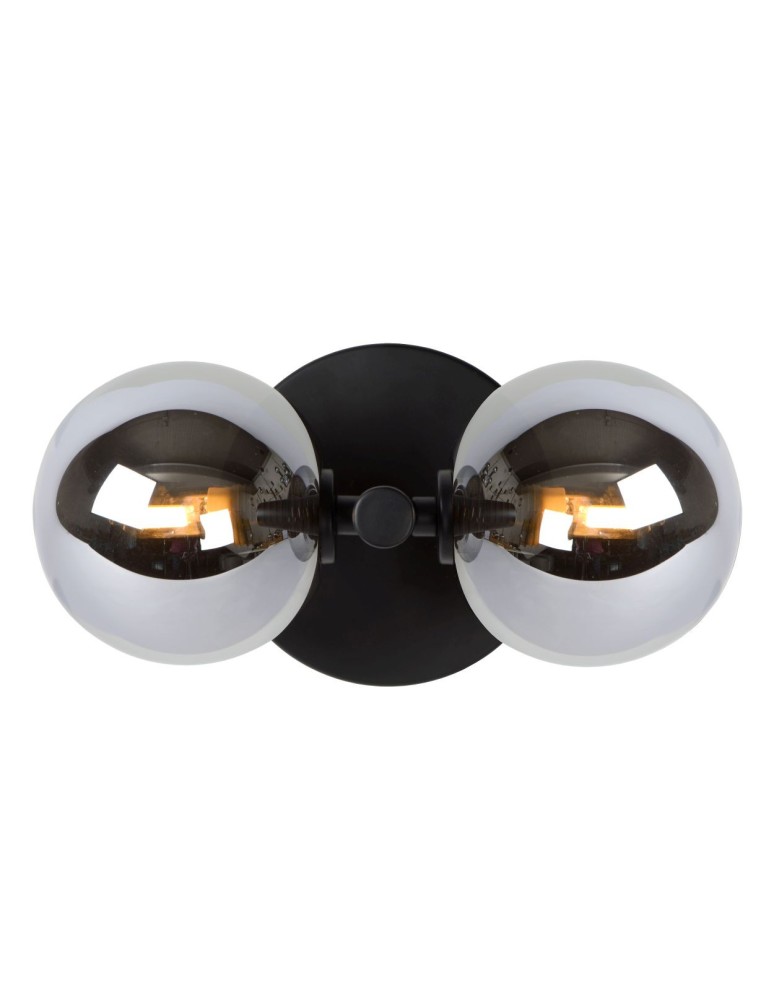 Wall lamps - Lucide TYCHO Wall lamp 2xG9 black black grey 45274/02/30 - product kolory-swiatla.pl 6