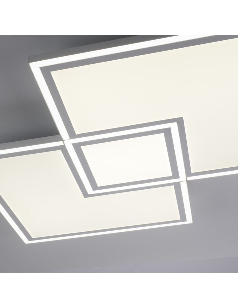 Paul Neuhaus Edging Lampa Sufitowa Biały 14855-16
