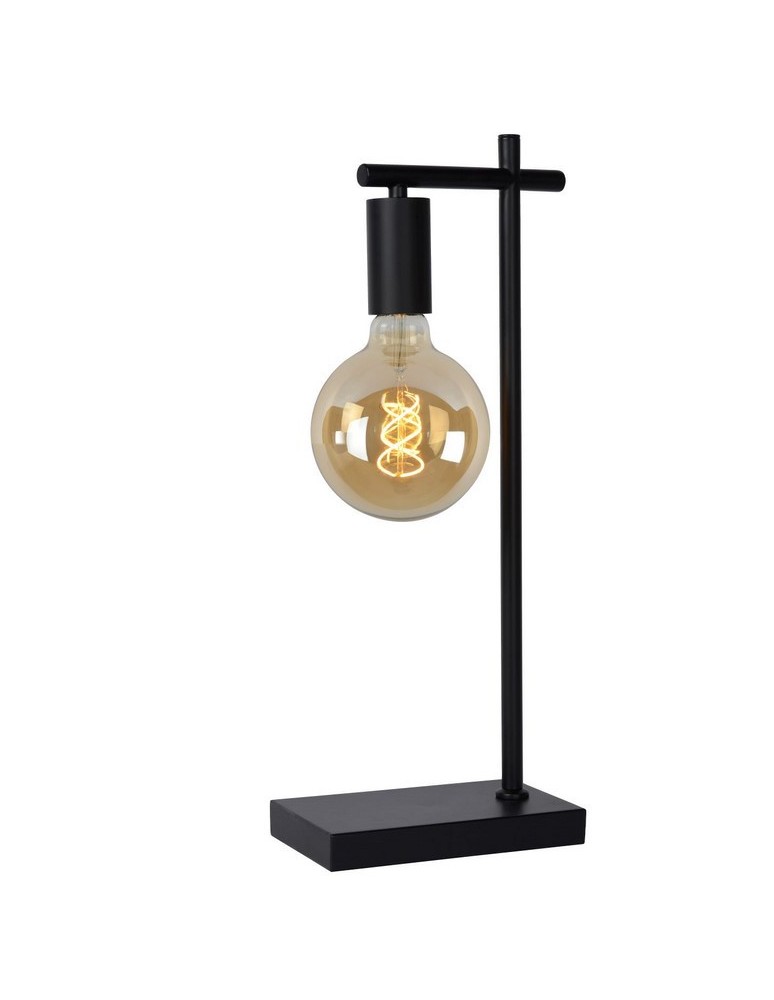 Loft table lamps - industrial - Lucide LEANNE Desk 1xE27 black 21521/01/30 - product kolory-swiatla.pl 1