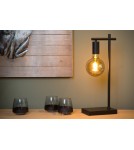 Loft table lamps - industrial - Lucide LEANNE Desk 1xE27 black 21521/01/30 - product 4
