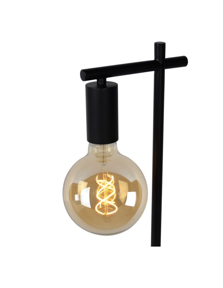Loft table lamps - industrial - Lucide LEANNE Desk 1xE27 black 21521/01/30 - product kolory-swiatla.pl 9