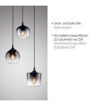 Paul Neuhaus Zea Lampa Wisząca Czarny 15424-18