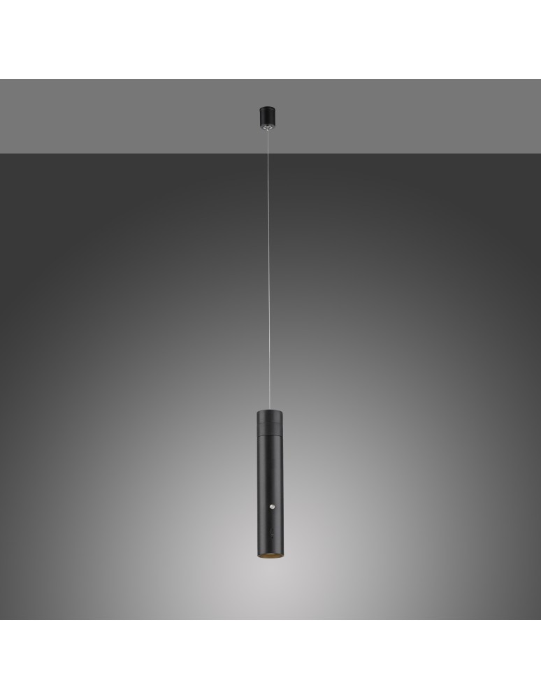 Paul Neuhaus Attach Lampa Wisząca Czarny 18281-18