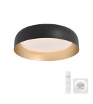 Paul Neuhaus Osko Lampa Sufitowa Czarny/Złoty 14215-18