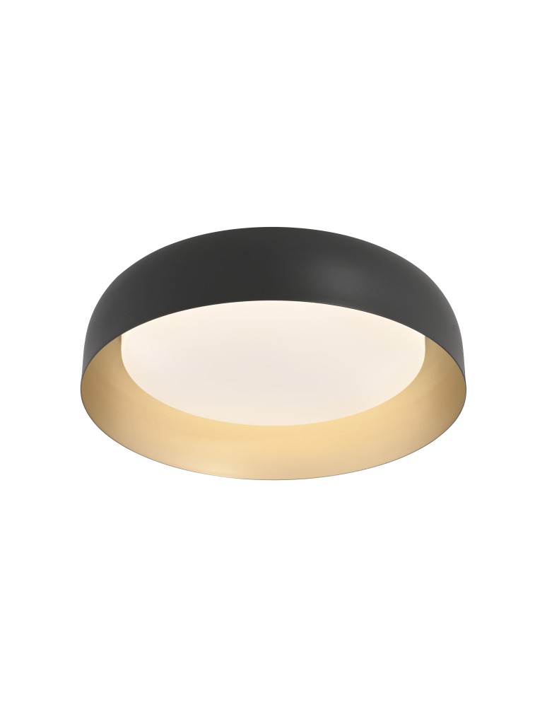 Paul Neuhaus Osko Lampa Sufitowa Czarny/Złoty 14215-18