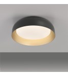Paul Neuhaus Osko Lampa Sufitowa Czarny/Złoty 14215-18
