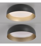 Paul Neuhaus Osko Lampa Sufitowa Czarny/Złoty 14215-18