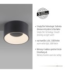 Paul Neuhaus Tanika Lampa Sufitowa Czarna 14325-18