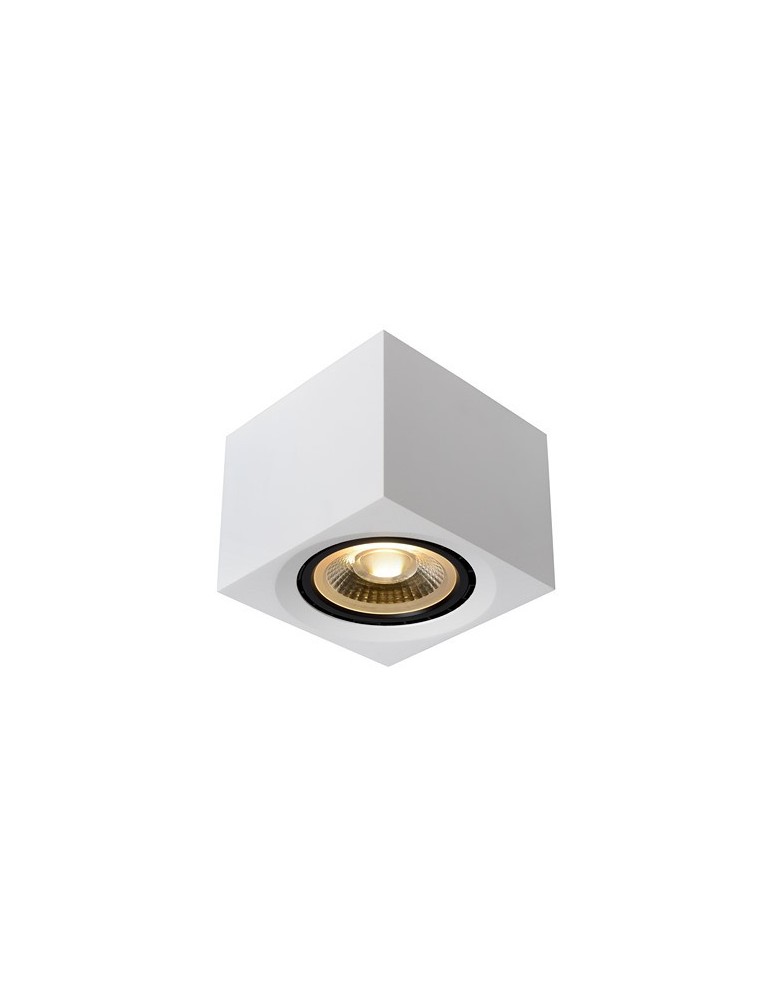 Ceiling luminaires for replaceable light source - Lucide FEDLER Ceiling 1xGU10 white 09922/12/31 - product kolory-swiatla.pl 1