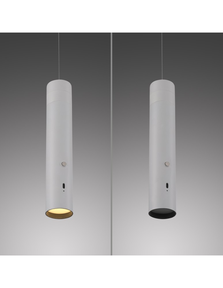Paul Neuhaus Attach Lampa Wisząca Biały 18281-16