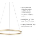 Paul Neuhaus Ritus Lampa Wisząca Matowy Mosiądz 15394-60