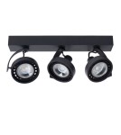 Spotlight ceiling lamps - Lucide DORIAN Ceiling 3xGU10 black 22968/36/30 - product 3