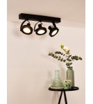 Spotlight ceiling lamps - Lucide DORIAN Ceiling 3xGU10 black 22968/36/30 - product 4