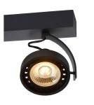 Spotlight ceiling lamps - Lucide DORIAN Ceiling 3xGU10 black 22968/36/30 - product 5