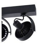 Spotlight ceiling lamps - Lucide DORIAN Ceiling 3xGU10 black 22968/36/30 - product 6