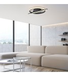 Paul Neuhaus Korsa Lampa Sufitowa Czarny 14130-18