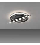 Paul Neuhaus Korsa Lampa Sufitowa Czarny 14130-18