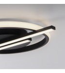 Paul Neuhaus Korsa Lampa Sufitowa Czarny 14130-18