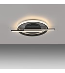 Paul Neuhaus Korsa Lampa Sufitowa Czarny 14130-18