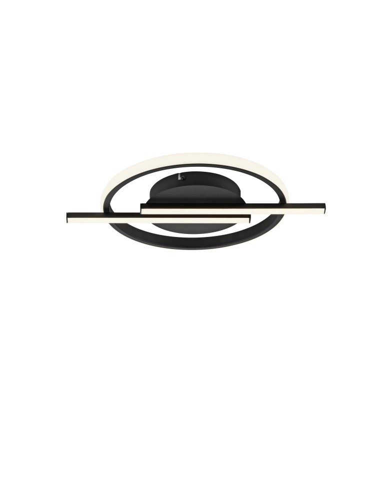 Paul Neuhaus Korsa Lampa Sufitowa Czarny 14130-18