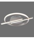 Paul Neuhaus Korsa Lampa Sufitowa Srebrny 14130-55