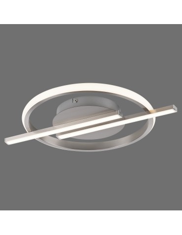 Paul Neuhaus Korsa Lampa Sufitowa Srebrny 14130-55
